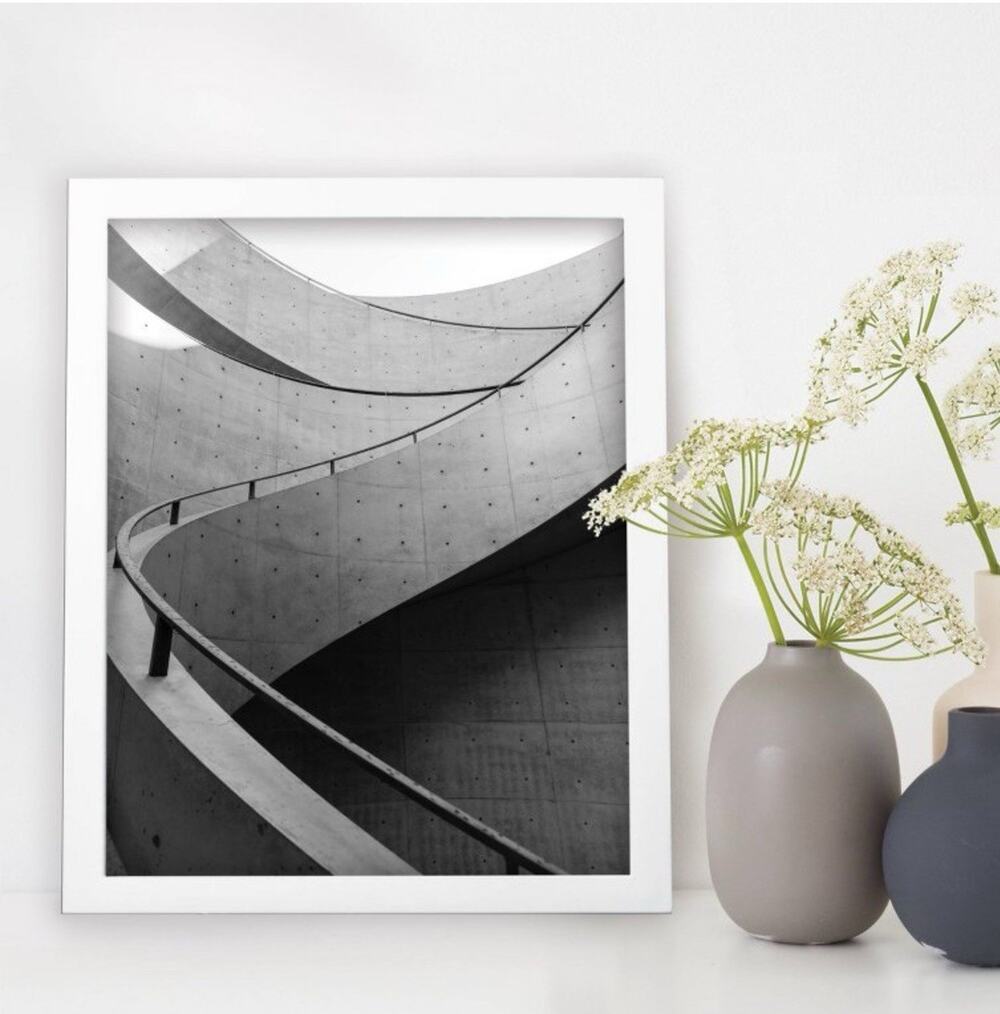Threshold Set Of 4 Wood Thin Single Picture Frames 8" x 10" White -new
